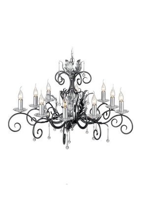 Elstead Lighting Amarilli AML10 BLK-SILVER