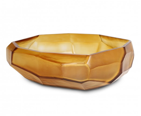 Guaxs Cubistic Bowl Clear/Gold 1654CLGD