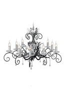 Elstead Lighting Amarilli AML10 BLK-SILVER