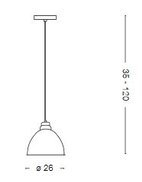 Lampa Ideal Lux Navy SP1 - 020716