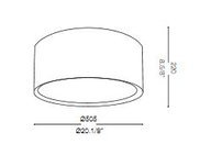 Lampa Ideal Lux Wheel PL3 - 036014