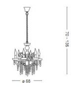 Lampa Ideal Lux Giudecca SP6 - 027418