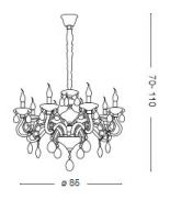 Lampa Ideal Lux Negresco SP10 - 087771